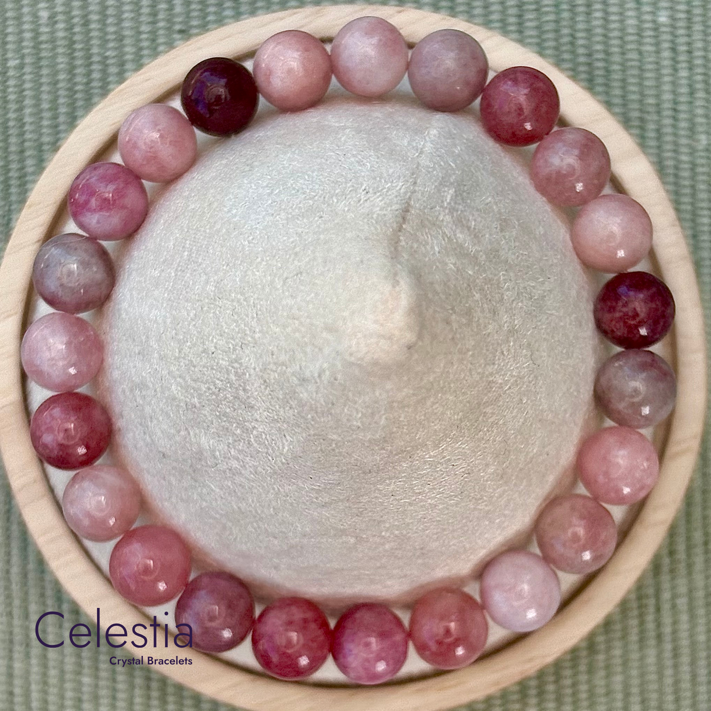 Sunstone Beaded Bracelet - Natural Stone Stacking Jewellery