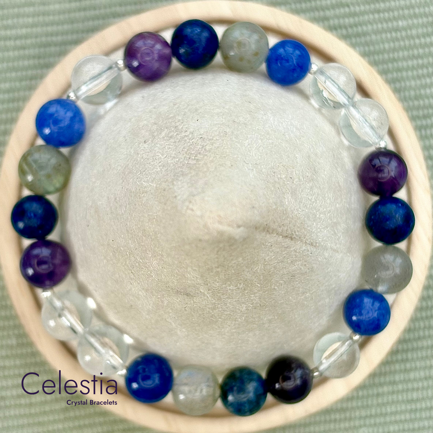 Spiritual Awakening Crystal Beaded Bracelet - Natural Stone Stacking Jewellery