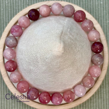 Sunstone Beaded Bracelet - Natural Stone Stacking Jewellery